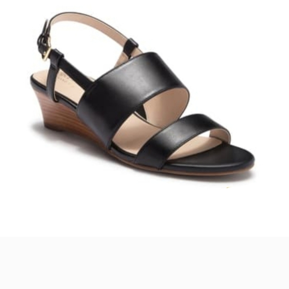 🆕️Cole Haan Annabel Grand Leather Wedge Sandals